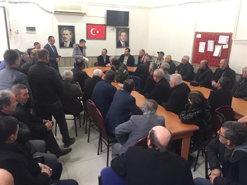 Kaymakamımız Sayın Erdinç DOLU Köy ve Mahalle Muhtarlarımıza Yönelik 'Aile Okulu' Kursunu Ziyaret Etti
